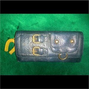 Vintage Betsy Johnson Leather Wallet.